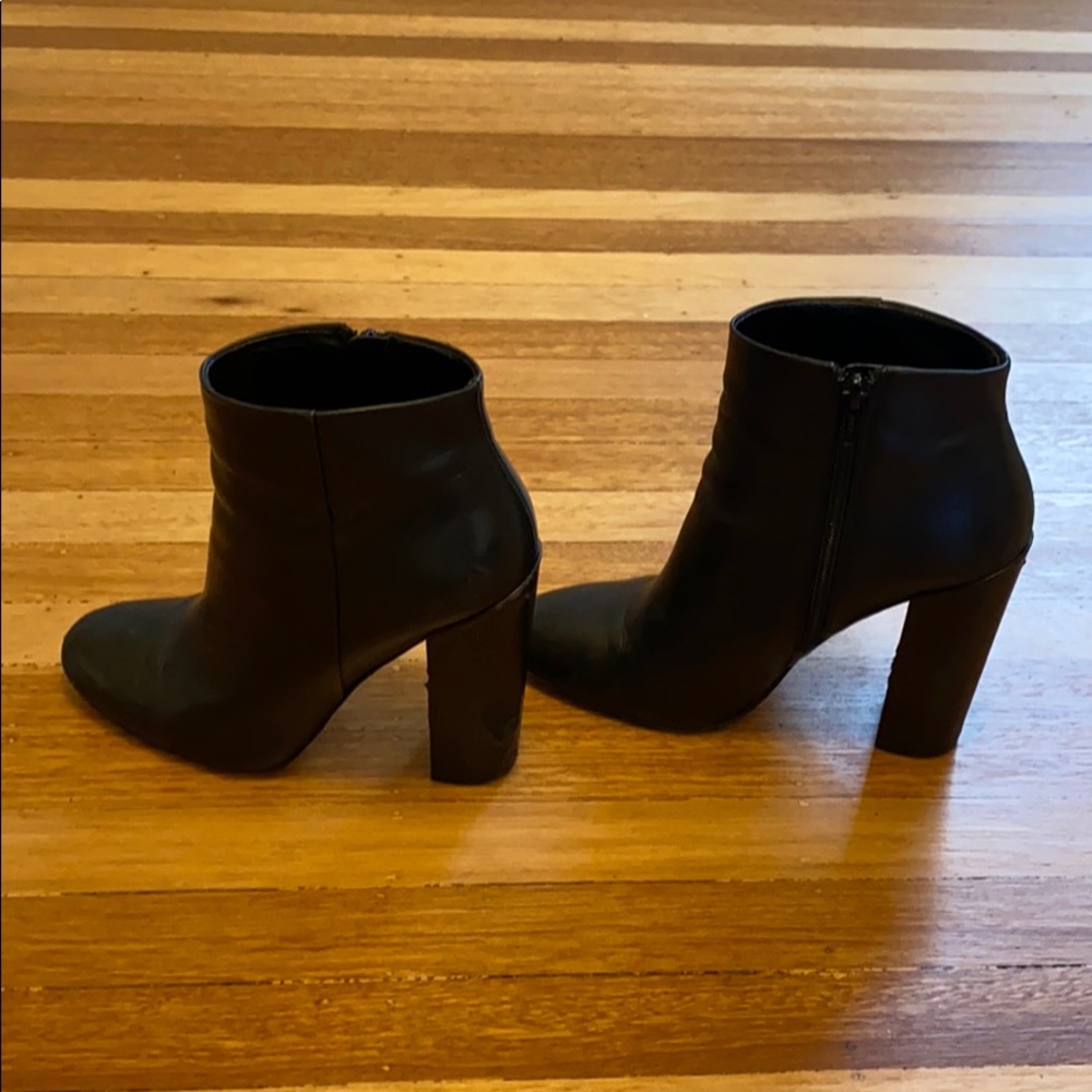 Aldo black booties